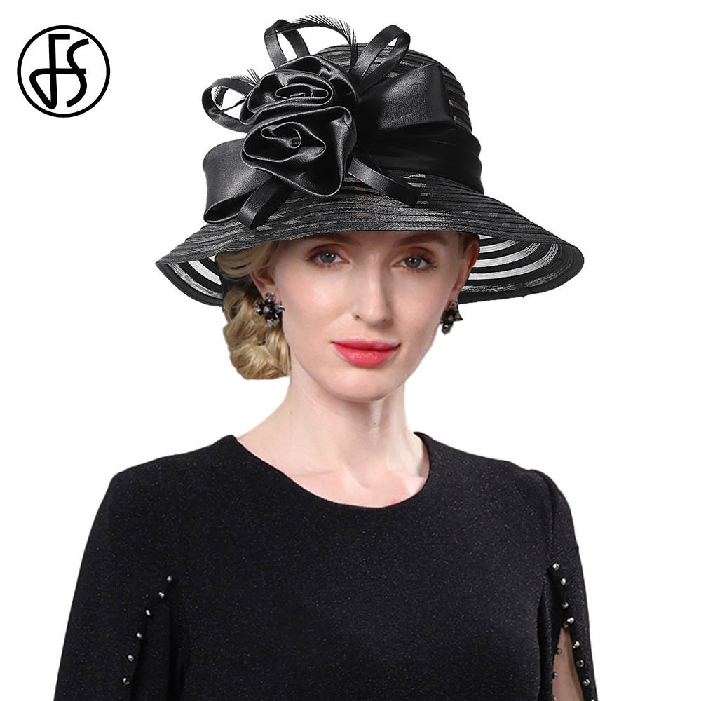 Hat Floppy Wide - Chapéu de Praia FS Preto e