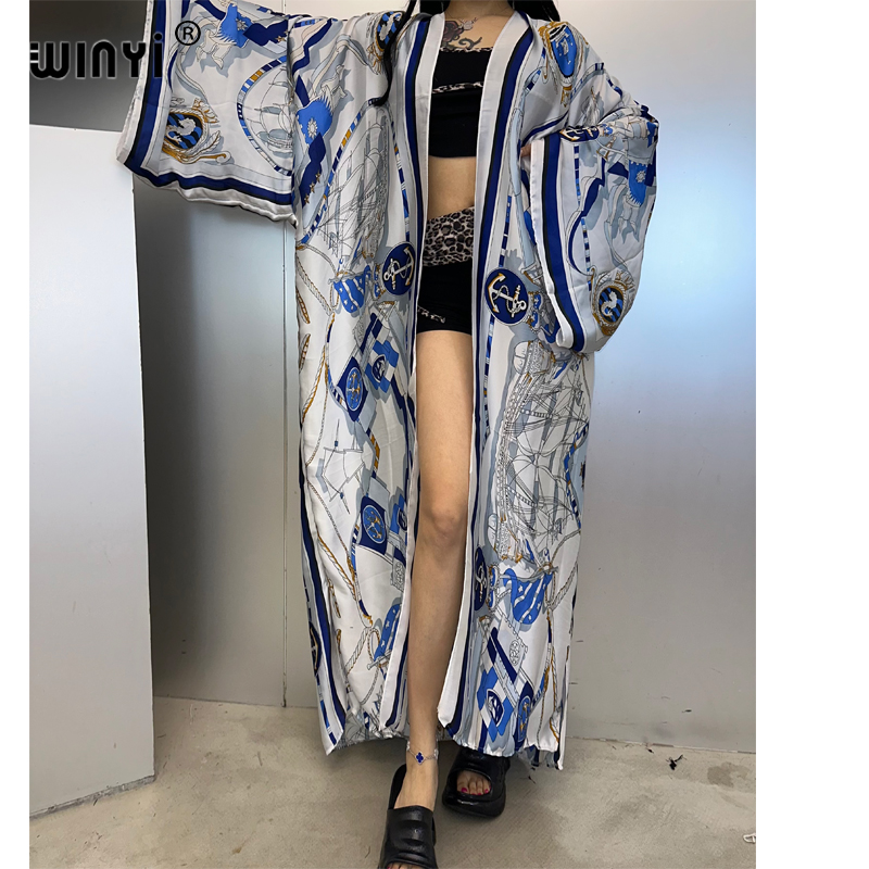 WINYI quimono de verão, kaftan - Cover Up Kaftan avaliação e preço