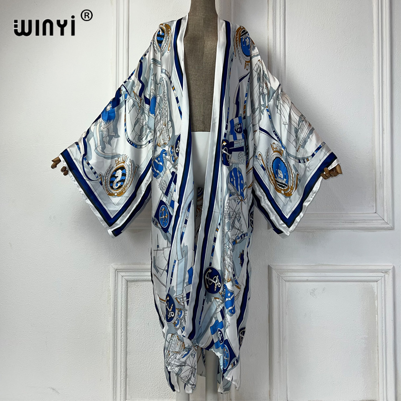 WINYI quimono de verão, kaftan - Cover Up Kaftan avaliação e preço