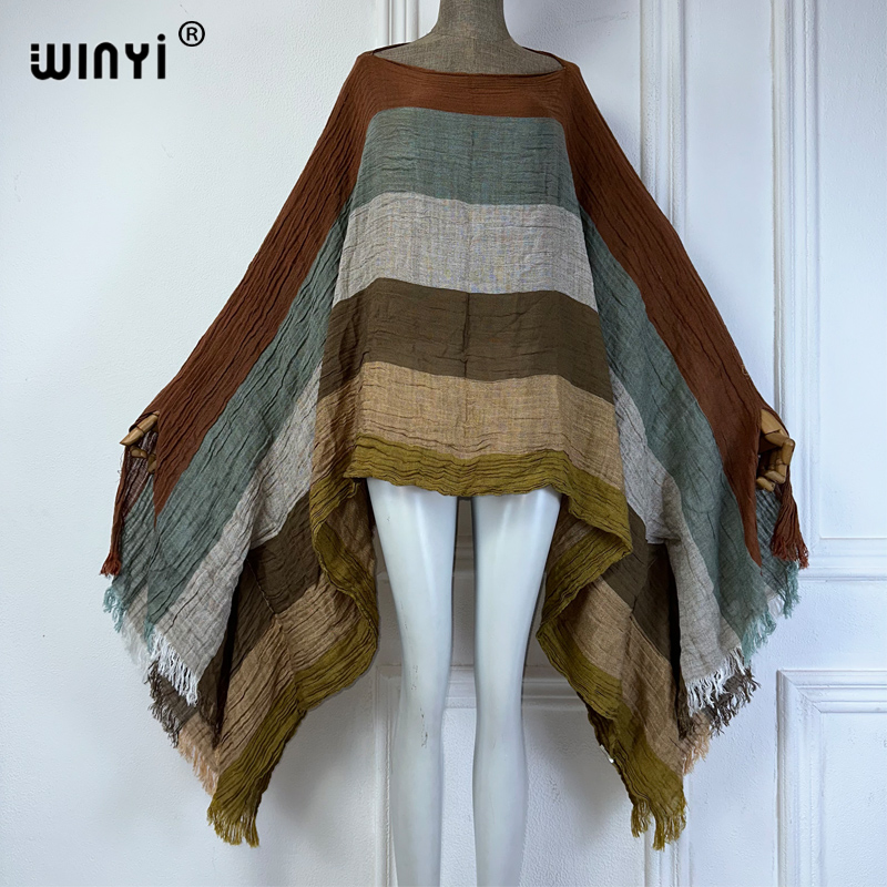 Winyi vestido de noite beachwe - Cover Up Kaftan avaliação e preço