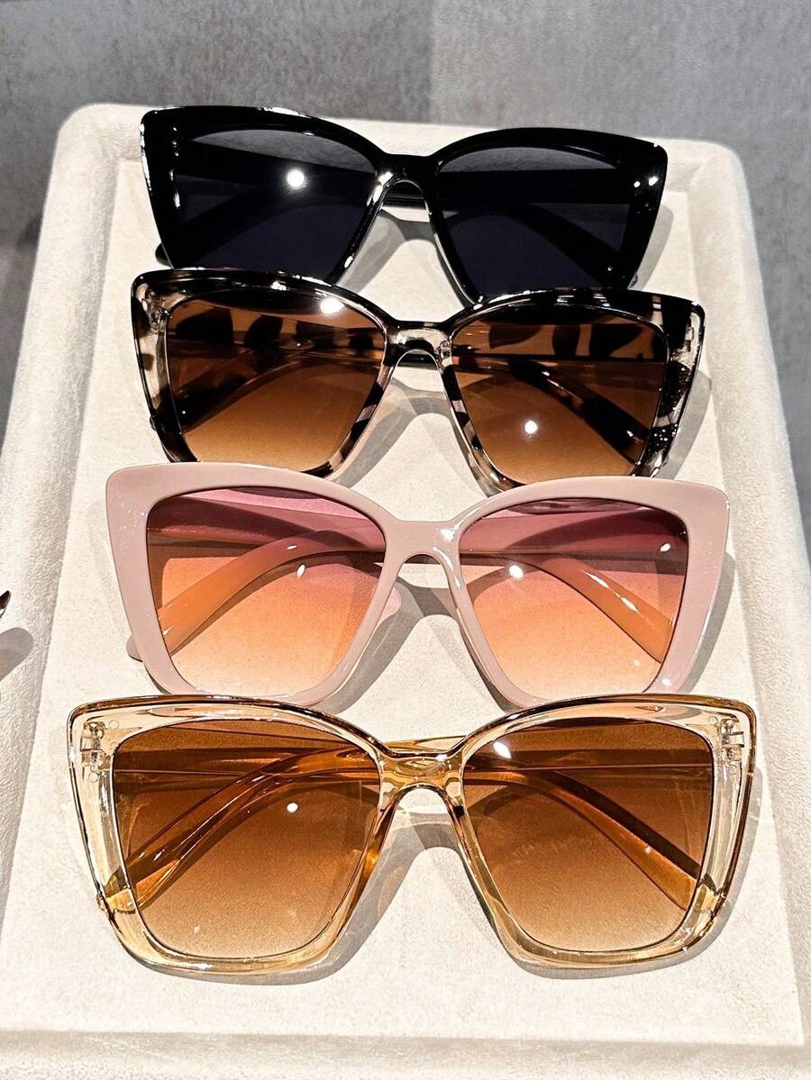 Óculos de sol femininos com ar - Sunglasses Cat Eye avaliação e preço