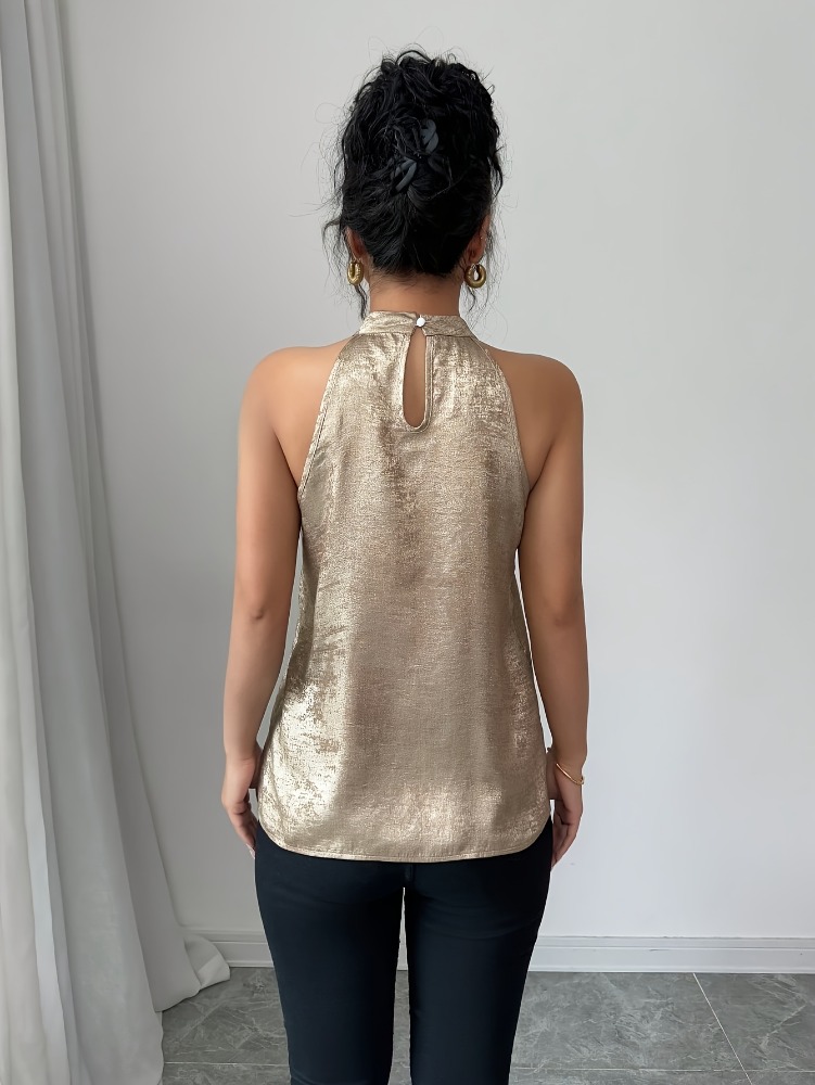 Blusa Feminina Dourada Champan - Blouse Off Shoulder avaliação e preço