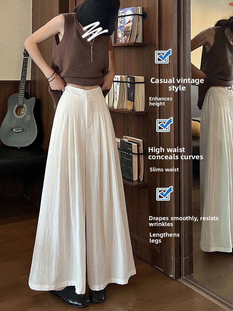 Calças de Linho Hanflax de Cin - Linen Pant Wide avaliação e preço