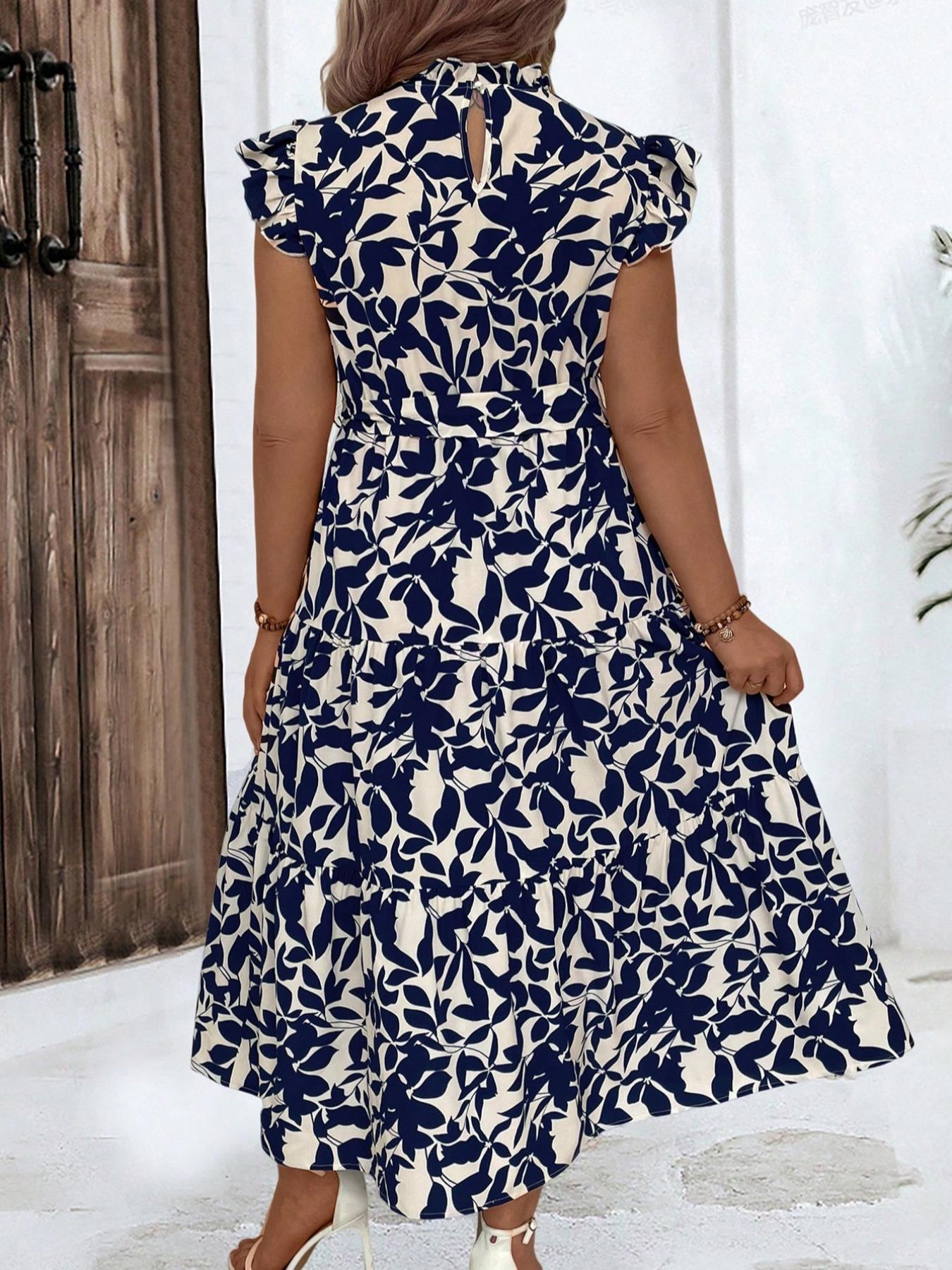 Vestido plus size com estampa  - Romper Floral Print avaliação e preço
