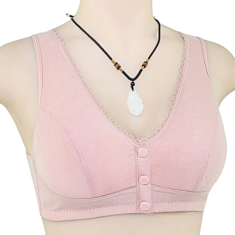 Sutiãs de algodão com fecho fr - Bralette Triangle Set avaliação e preço
